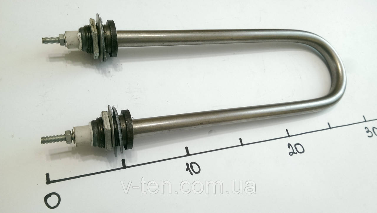 ТЕН нержавіюча сталь 2500W Ø13 (штуцер м22)