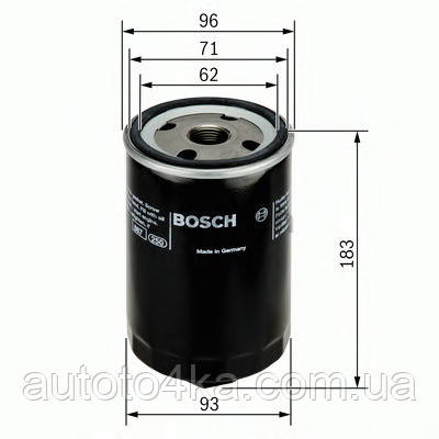 Оливний фільтр BOSCH 0 451 203 087