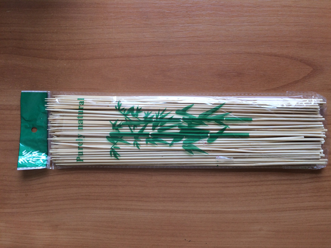 Бамбукові палички для шашлику 30 см, Д-2,5мм