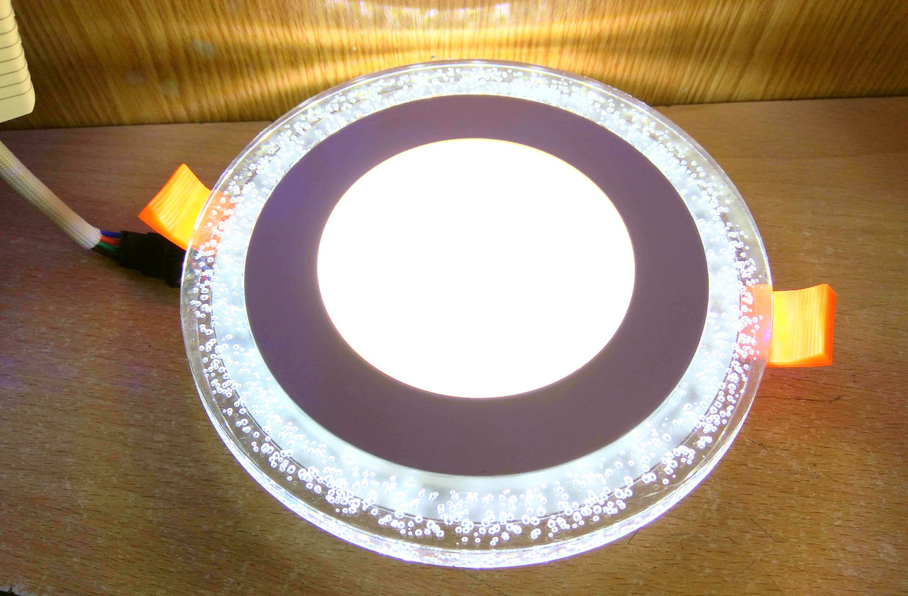 Світлодіодний світильник з дзеркальним освітленням Right Hausen Bubble 6W+3W білий