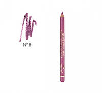 Malva cosmetics карандаш для глаз "Shiny" 08 Flashy Caramellia Red