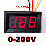 Цифровий вольтметр DC 200v — вимірювання DC 4-30v живлення, фото 5