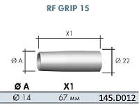 Газ. сопло, гальванопокр. D 14,0/22/67 мм для сварочной горелки MIG/MAG RF 15 / 25, ABIMIG®