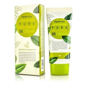Розгладжувальний ББ крем із насінням зеленого чаю FARMSTAY Green Tea Seed Pure Anti-Wrinkle 