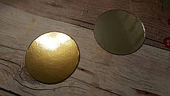 Подложка круглая метализированная, диаметр 90 мм