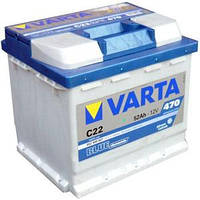 Автомобільний акумулятор Varta 52 Варти 52 Ампер (Чері Джі Форд Кіа Ауді Міттсубісі)