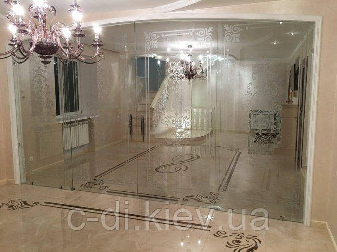 Скляні двері розсувні