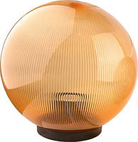 Светильник Шар d-150 садово-парковый призматик золото