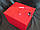 Скринька червона для таємного голосування 300*250*250, фото 3