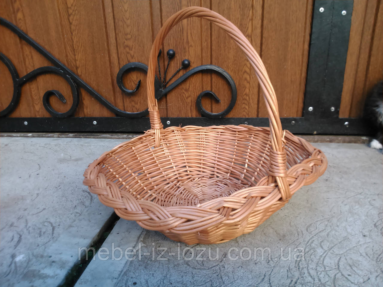 Кошик великий "Роксолана з косою", фото 1