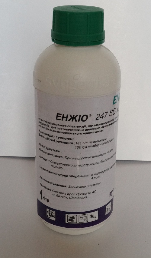 Купити Энжио 1 л инсектицид, Syngenta, ціна 1378 ₴ - Prom.ua (ID ...