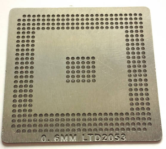 Трафарет BGA LTD2053, шар 0,6 мм (ID#349690048), цена: 39 ₴, купить на ...