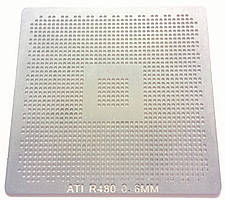 Трафарет BGA ATI R480, куля 0,6 мм