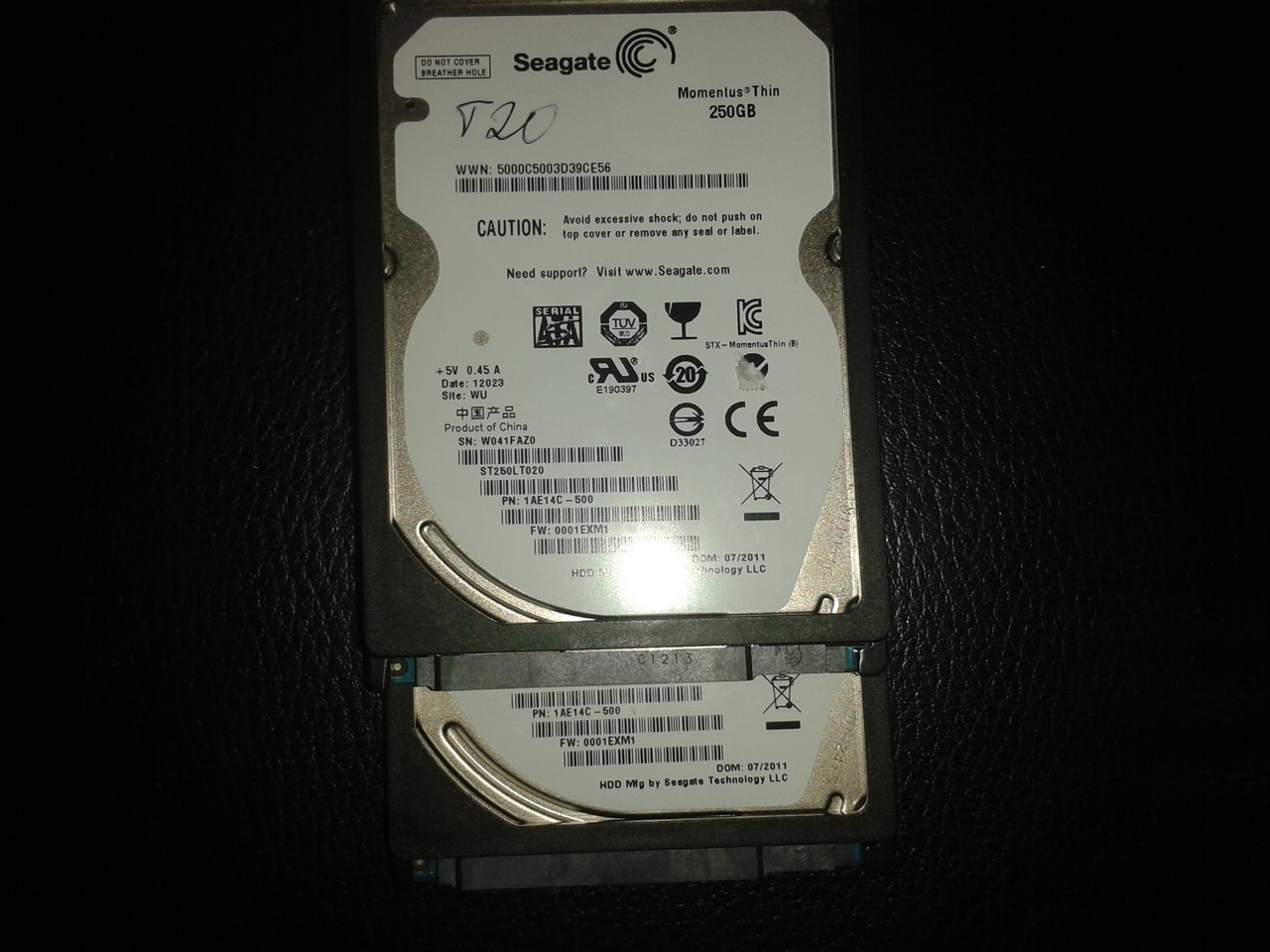 Жесткий диск Seagate 250Gb  SataII 2,5"