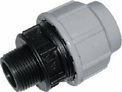 Муфта затискна різьба зовнішня сантехпласт МРН 25х1"