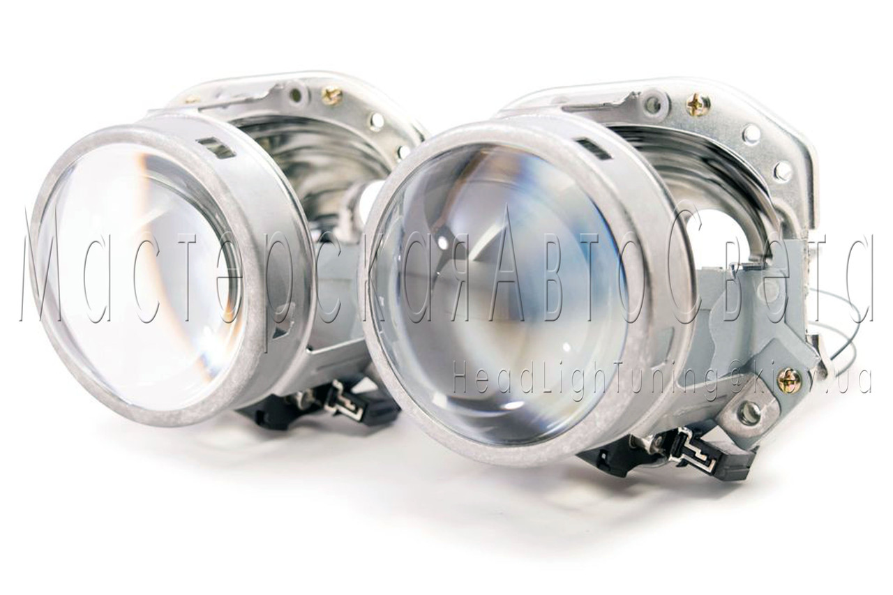 Біксенонові лінзи Hella 4 Evox-R 3.0" дюйма ( ⁇ 76 мм) D2SD4S, дзеркальне покриття