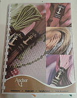 Жива карта кольорів муліне Anchor (із зразками)