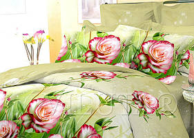 Двоспальне євро постільна білизна Viluta (Вилюта)