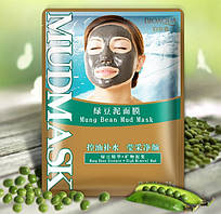 Очисна грязьова маска з бобами Мунг.
