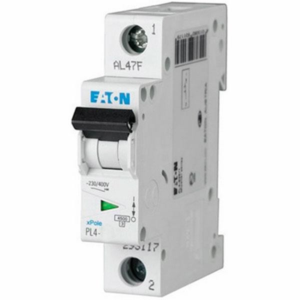 Автоматичний вимикач 1П 16А С  Eaton PL-4 C16/1