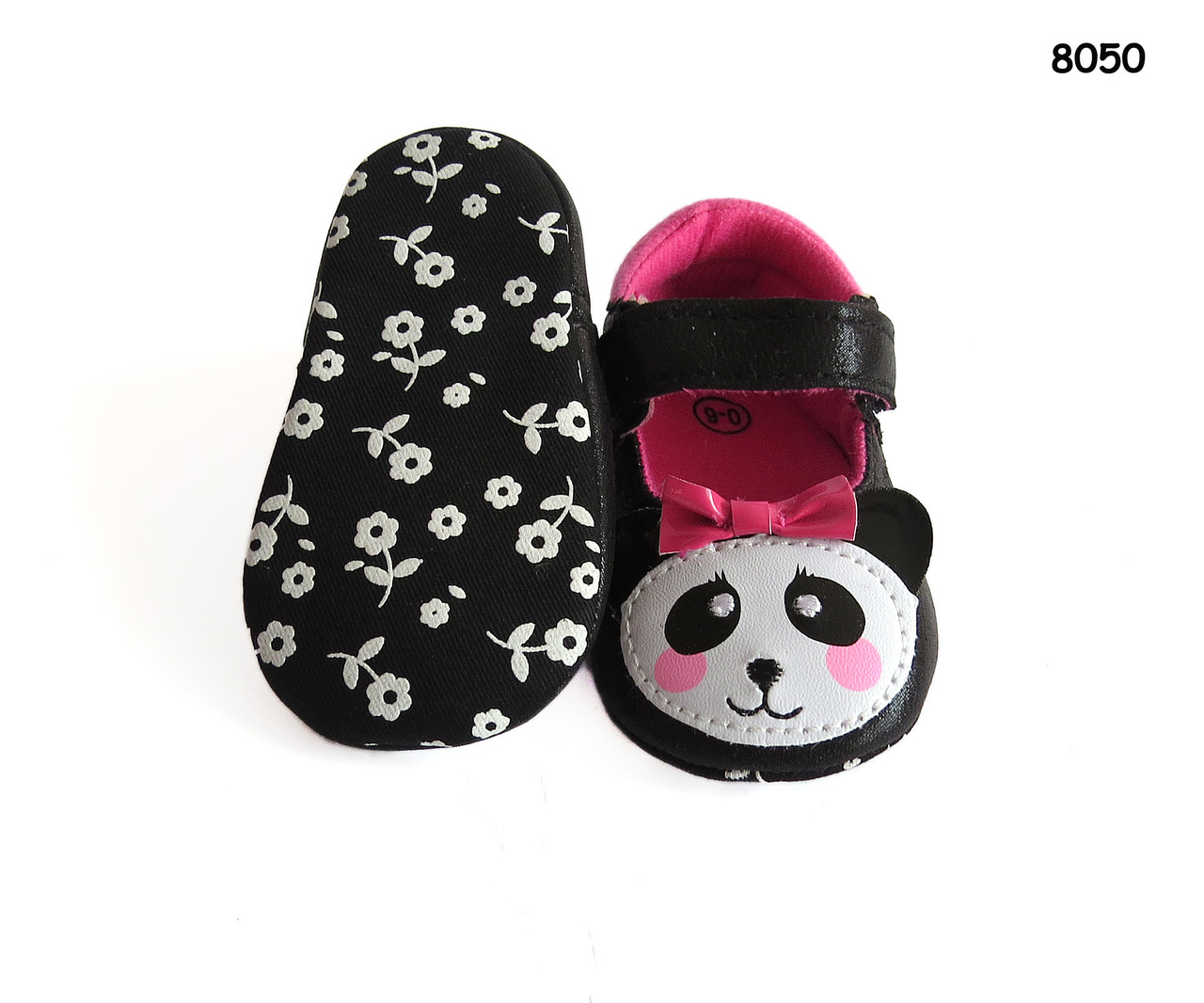 Пинетки-туфли "Панда" для девочки. 11; 12 см - фото 4 - id-p19008426