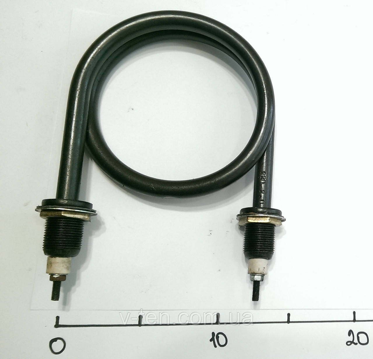 ТЕН котловий сталевий 2000W Ø13 (штуцер м22)