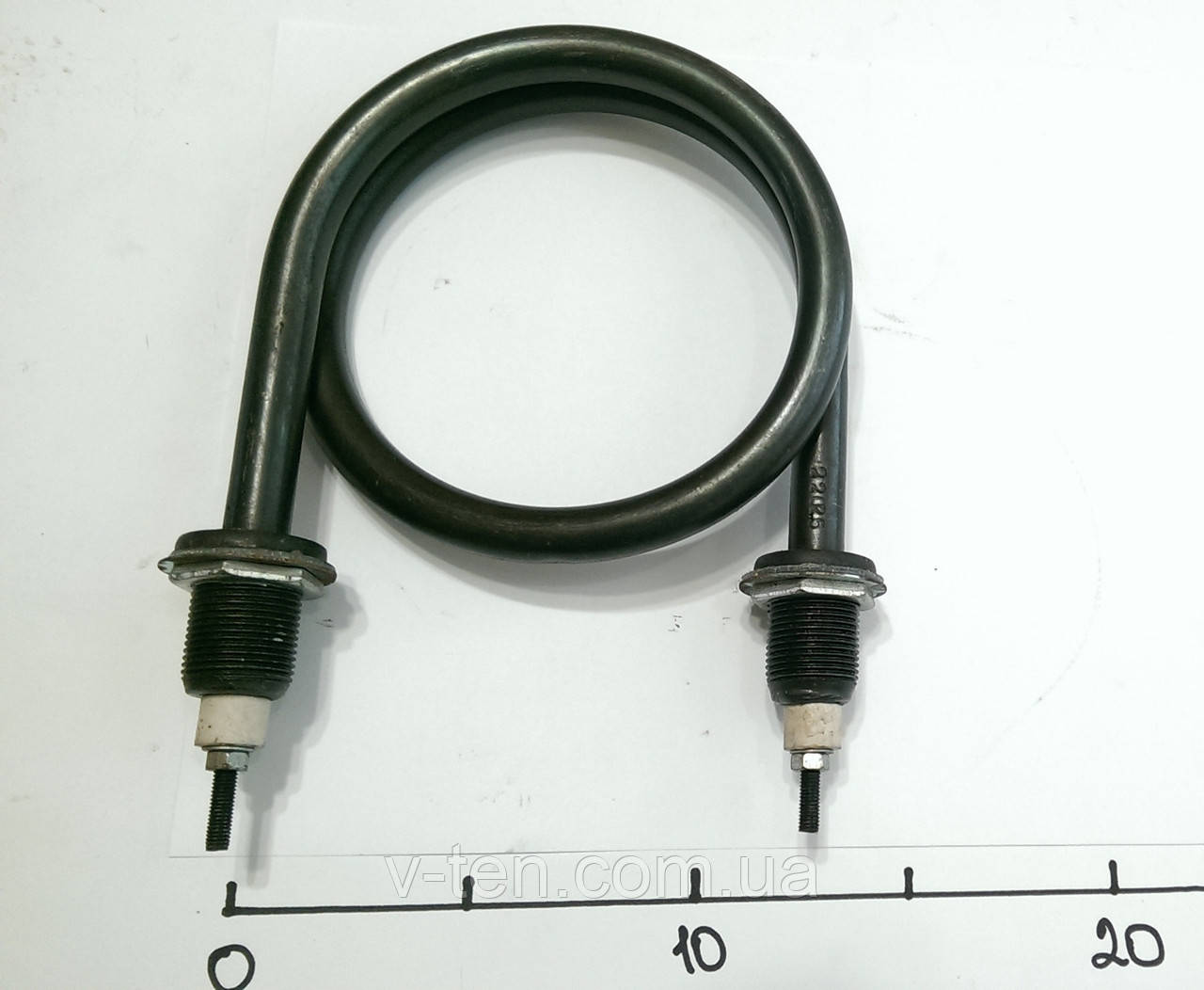 ТЕН котловий сталевий 2500W Ø13 (штуцер м22)