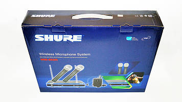 Радіосистема SHURE WM-502R база 2 радіомікрофона