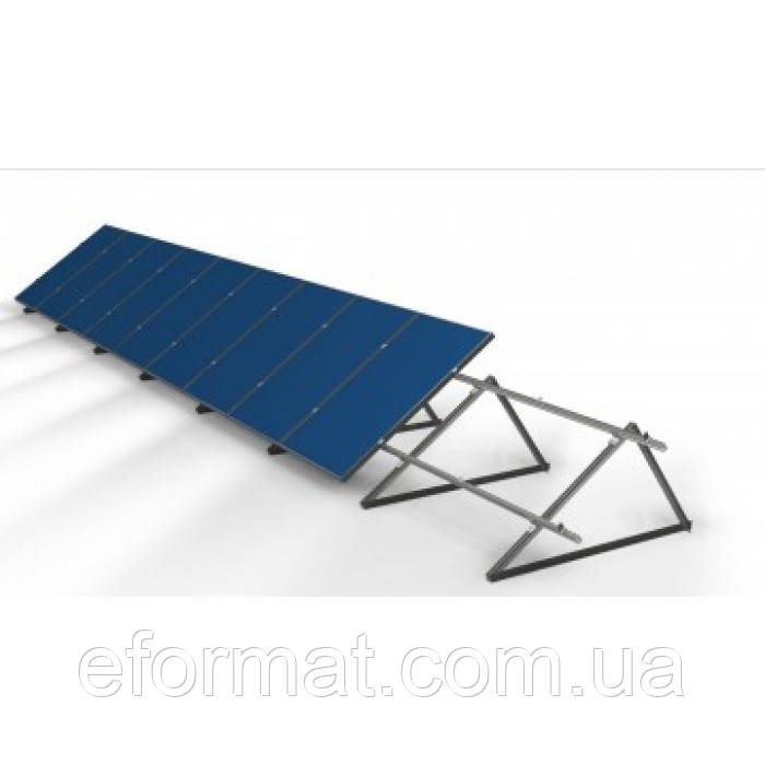 Комплект кріплень для сонячних панелей на плоский дах (на 40 панелей)