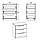 Комод 3М Білий Компаніт (61х38х69 см), Доставка в пункт видачі Rozetka БЕЗКОШТОВНА, фото 3