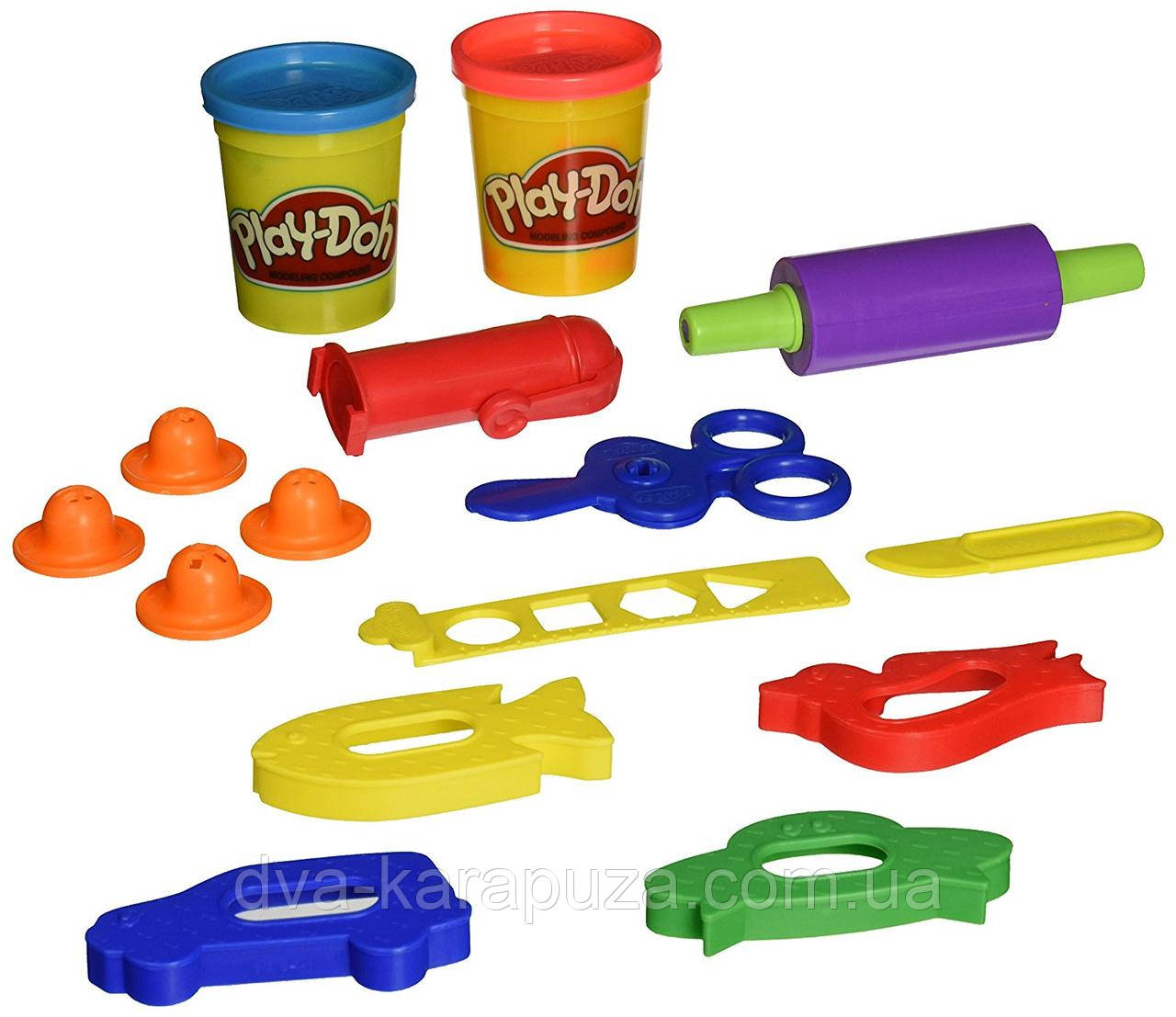 Ігровий набір із качалкою та ножицями Play-Doh Rollers, Cutters and More Playset! Оригінал!, фото 1