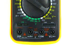 Цифровий мультиметр тестер DT-9207A, фото 6