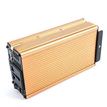 Перетворювач авто інвертор UKC 24V-220V 1000W, фото 4