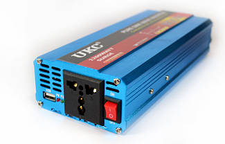 Перетворювач з чистою синусоїдою UKC AC/DC 12v 600W, фото 5