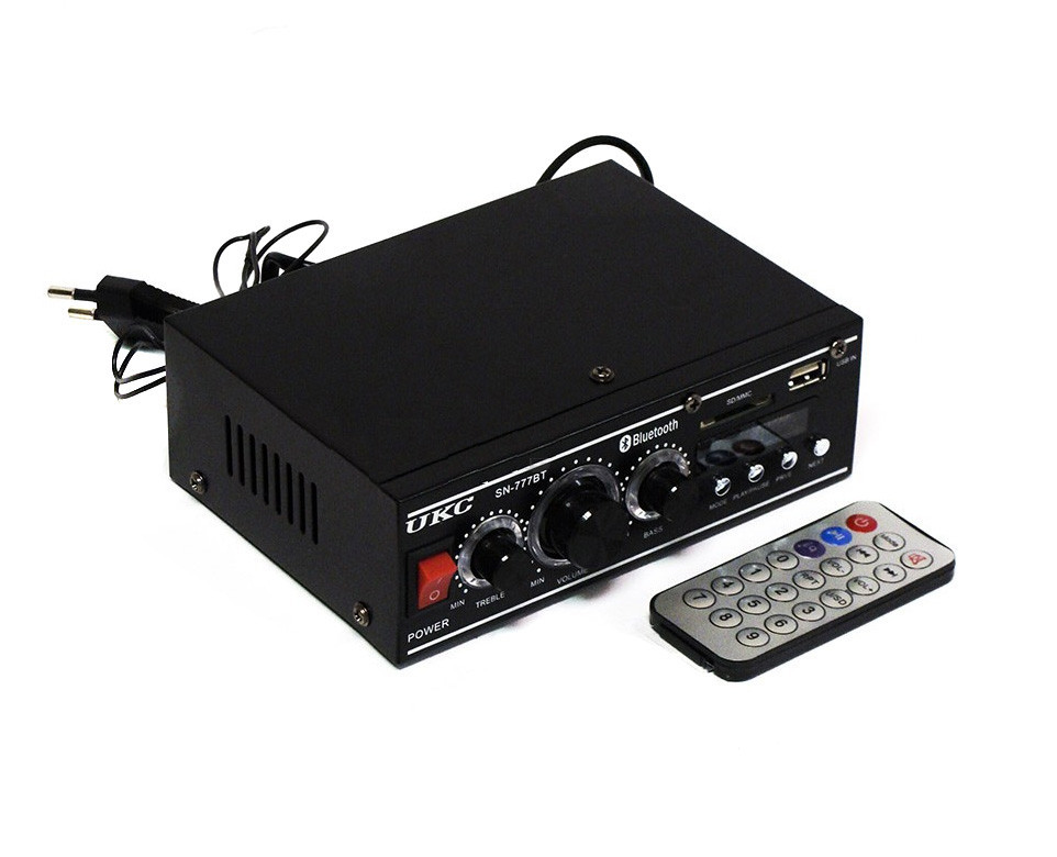 Підсилювач UKC AV-777BT Bluetooth