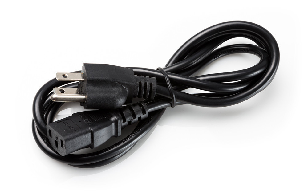 Мережевий шнур живлення кабель для комп'ютера 1м тип B US