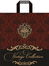 Пакет петля "Вінтаж колекція" (38х41+3)80 мкм 25 шт./паковання