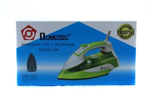 Праска Domotec MS 2242 2200W керамічна підошва, фото 4