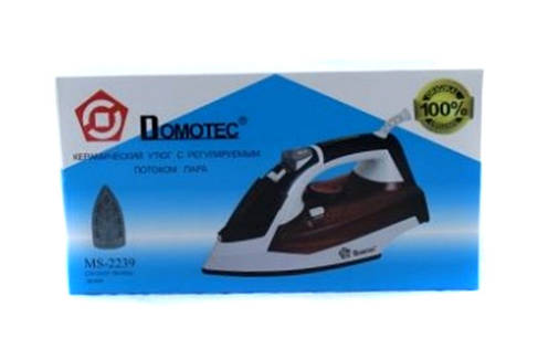 Праска Domotec MS 2239 2600W керамічна підошва, фото 4