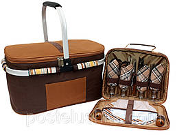 Набор для пикника и изотерм. сумка ТЕ-432 BS