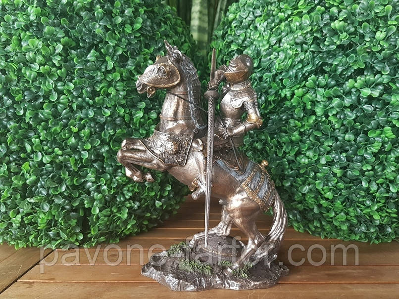 Колекційна статуетка Veronese "Рицар на коні" (27 см) 73736A4