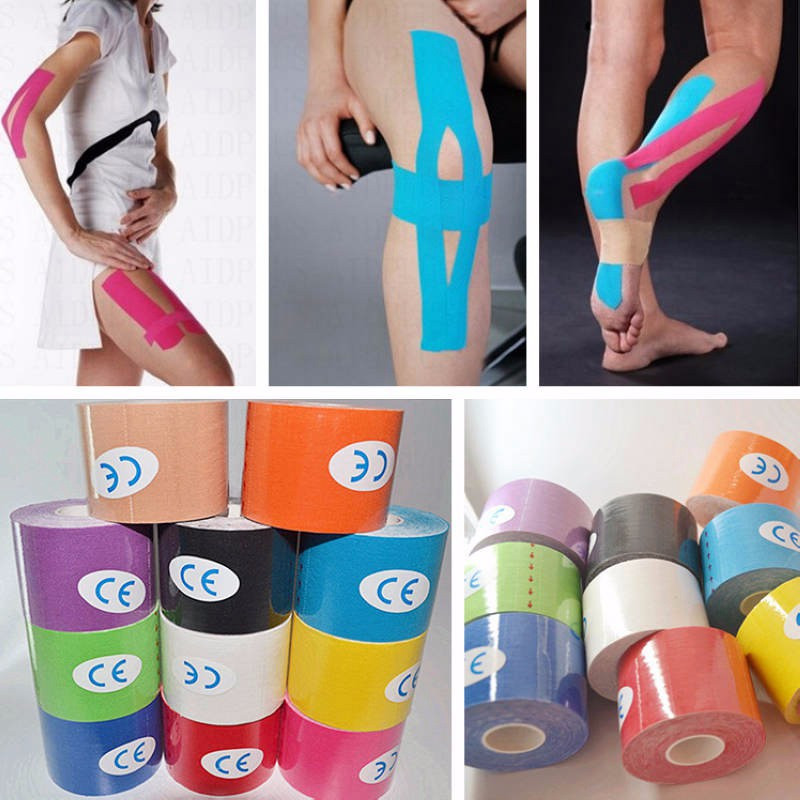 Кинезио Тейп Kinesiology Tape 5см х 5м АКЦИЯ красный - фото 4 - id-p551769266