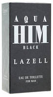 Туалетна вода для чоловіків Lazell Aqua Him Black 100ml