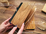 Дерев'яний блокнот у твердій палітурці "Човни та судна" формат А5, фото 4