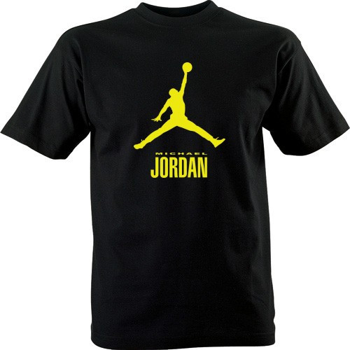 Чоловіча футболка Jordan, чоловіча футболка Джордан, спортивна, брендовий, бавовна,чорна, всі розміри S