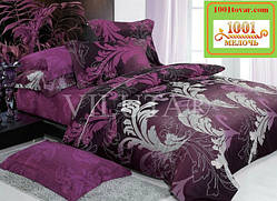 Двоспальне євро постільна білизна Viluta (Вилюта) ранфорс, арт 9949