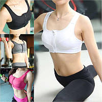 Зручний Спортивний Топ на Блискавці, 6 Кольорів