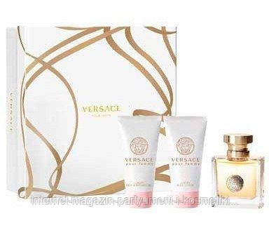 Versace Pour Femme White Set (edp 50ml+b/lot 50ml+sh/gel 50ml)