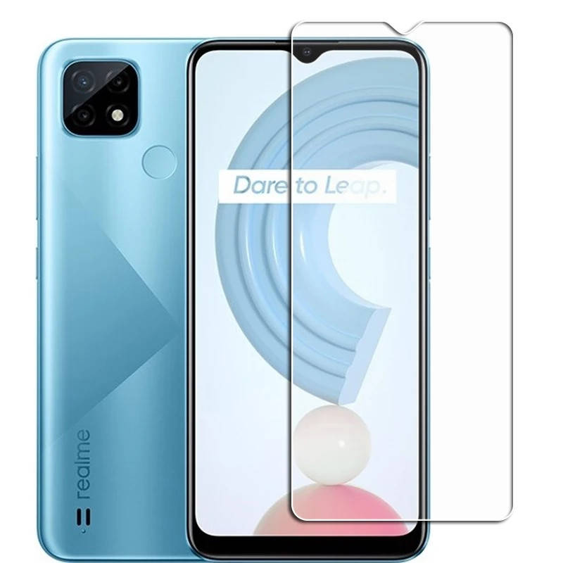 

Загартоване захисне скло на Realme C21 Прозоре, Прозрачный