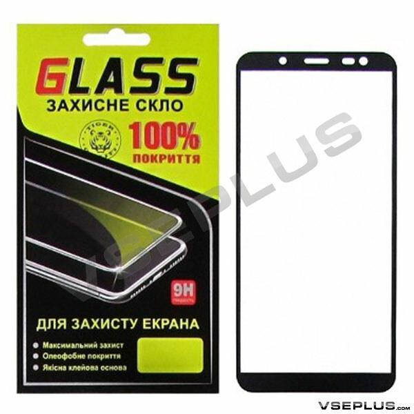 

Защитное стекло Samsung J600 Galaxy J6, G-Glass, черный, 2.5D